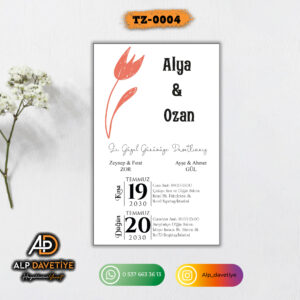 Dik Zarflı Model TZ-0004