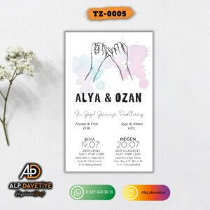 Dik Zarflı Model TZ-0005