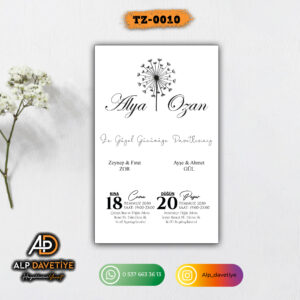 Dik Zarflı Model TZ-0010