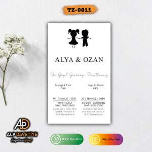 Dik Zarflı Model TZ-0011