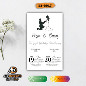 Dik Zarflı Model TZ-0017